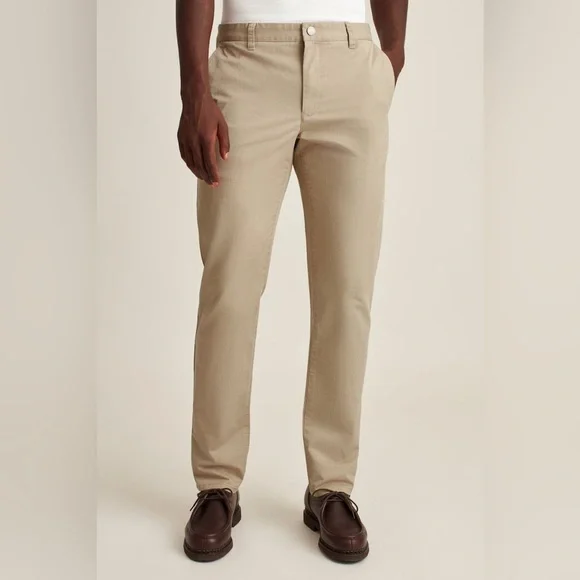 NWT Khaki Straight Fit Stretch Washed Chinos from Bonobos, Size 38/32 - Picture 2 of 6